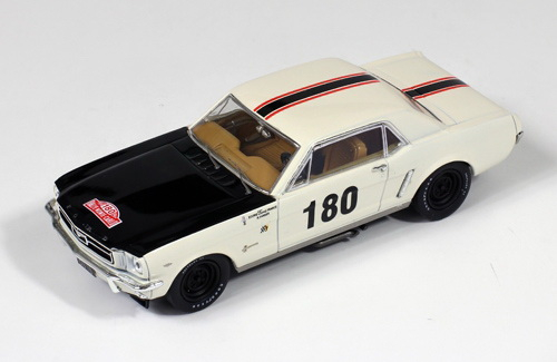 FORD MUSTANG #180 Geminiani / Anquetil Rally Monte Carlo (1965), white