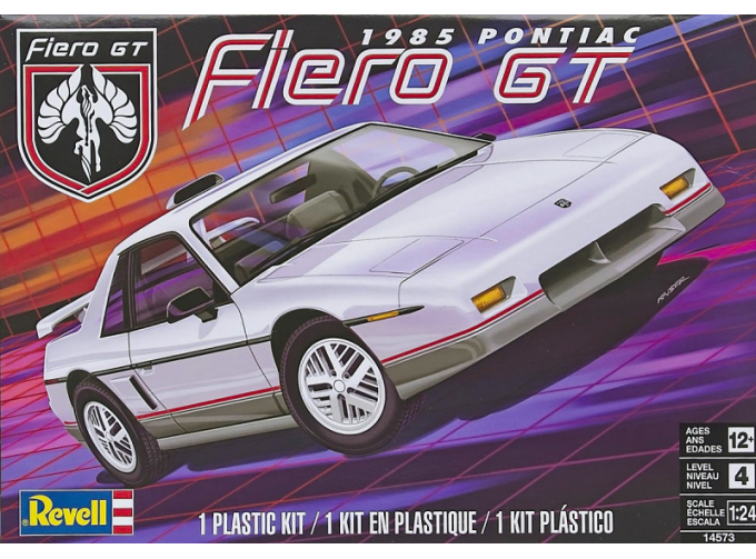 Сборная модель Pontiac Fiero GT, Level 4 (1985)
