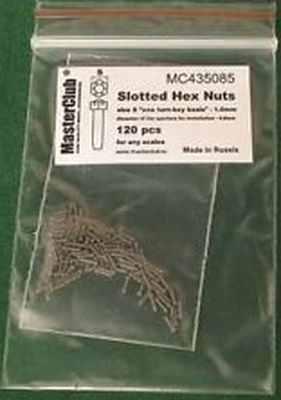 Корончатая гайка (1,0 мм; установочное отверстие 0,8 мм)