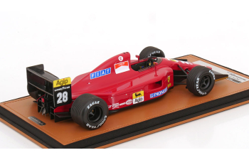 FERRARI F1 642 №28 British Gp With Rain Tires (1991) Jean Alesi, Red Black