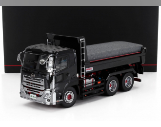 UD-TRUCKS Quon Kyokuto Truck Cassone E Cabina Ribaltabile (2017), Black