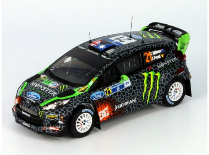 FORD Fiesta RS WRC 21 C.Atkinson-S.Prévot Rally Mexico (2012), black