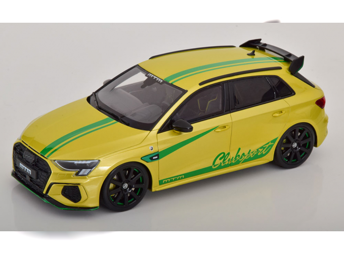 AUDI S3 MTM, yellow metallic / green