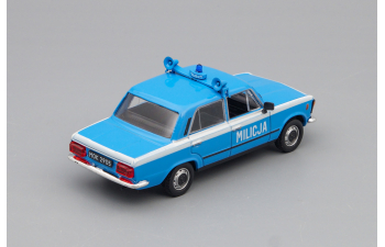 FIAT 125P Milicja, Kultowe Auta спецвыпуск, blue
