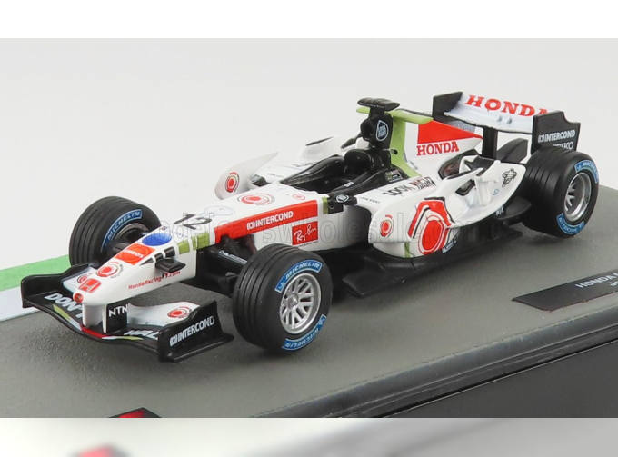 BAR F1 Ra106 Honda N 12 Season 2006 Jenson Button, White Red