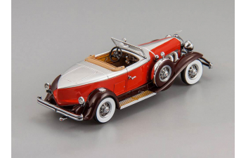 Duesenberg Model J Torpedo Convertible Coupe 1929 (red / black)