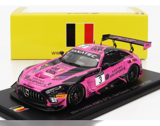 MERCEDES-BENZ Gt3 Amg Team Getspeed N3 24h Spa (2022) A.Costa - M.Bortolotti - J.Aitken, Fucsia Black