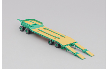 MERCEDES-BENZ Unimog Euro I mit Tieflader 4a, green