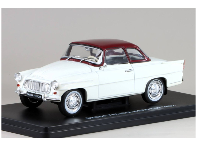 SKODA Felicia Hardtop (1962), white 