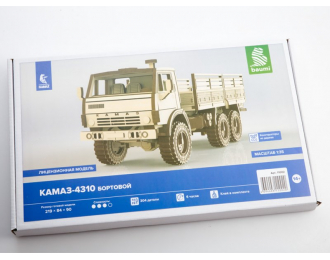 Сборная модель Камский грузовик 4310 Бортовой
