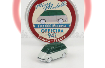 FIAT 600 Multipla (1956), Grey Dark Green