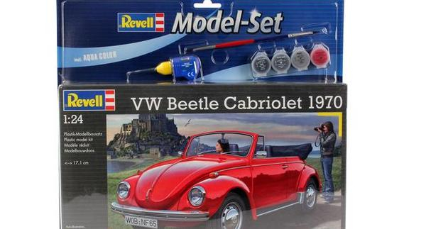 Сборная модель Автомобиль Фольксваген Жук 1500 C (Кабриолет) (подарочный набор)