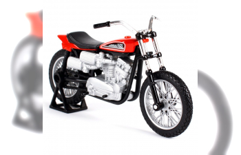 HARLEY DAVIDSON XR750 Racing Bike (1972), black / orange