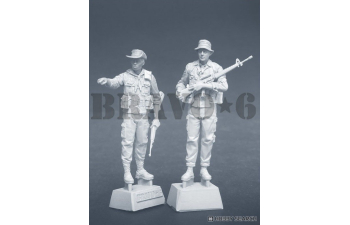 Фигурки командование мобильных ударных сил армии США (2) / MIKE Force (2)