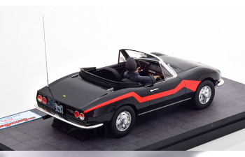 FIAT Dino 2.4 Spider from the movie Fun Is Beautiful, Enzo (1980), black red