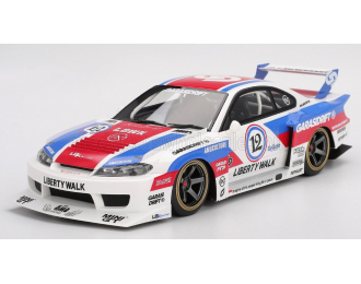 NISSAN Silvia (s15) Lb Super Silhouette №12 Liberty Walk (2025), White Red Blue