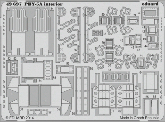 Фототравление для PBY-5A interior S. A.