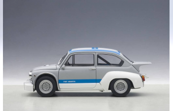 FIAT Abarth TCR 1000 (1970), matt grey / blue stripes