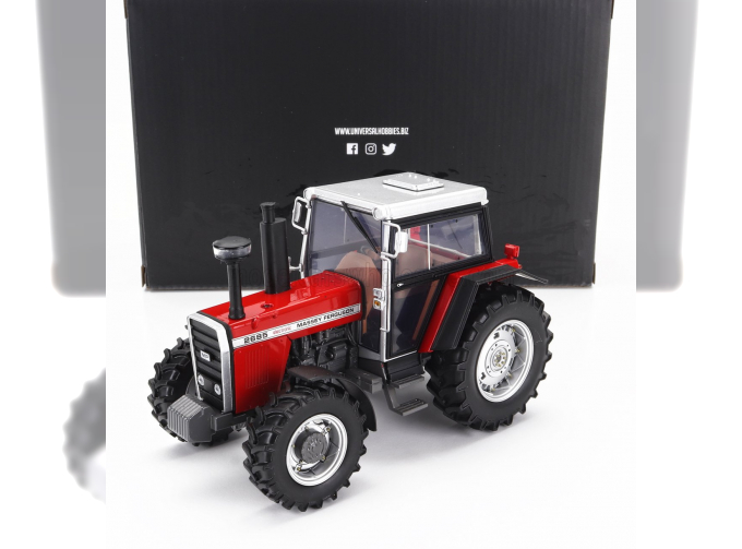 MASSEY FERGUSON Mf2685 Tractor (1986), Red Silver