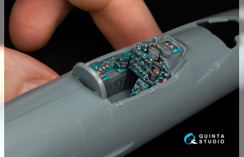 3D Декаль интерьера кабины МиГ-21СМ (Eduard) (с 3D-печатными деталями)