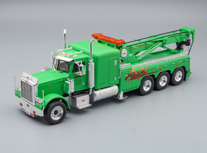 PETERBILT 359 эвакуатор (1985), green