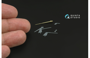 Набор экстерьера Су-30СМ: внешние датчики, антенны и трубка ПВД (для всех моделей)