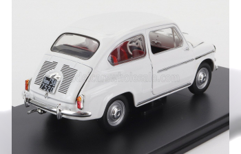 FIAT 600d (1960) - Con Vetrina - With Showcase, White