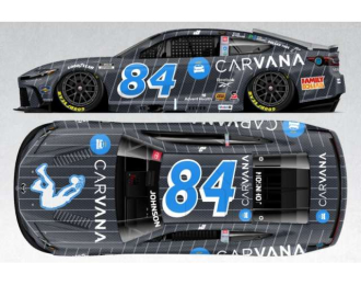 Toyota Camry XSE #84 Jimmie Johnson * Carvana Shaq*, black/blue/white 2025