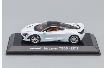 McLAREN 720s (2017) - Con Vetrina - With Showcase, Light Grey Met