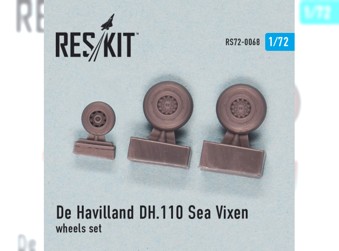 Колеса DeHavilland DH.110 Sea Vixen wheels set