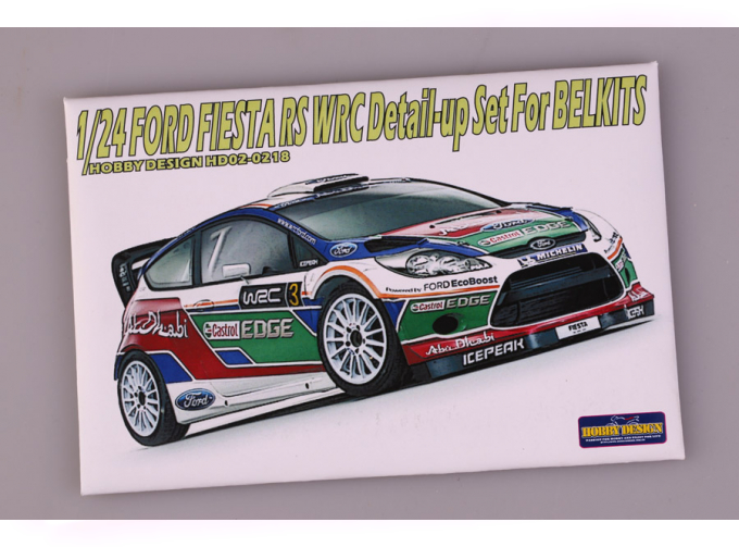 Набор для доработки Ford Fiesta RS WRC Detail-up Set для моделей BELKITS （PE+Resin+Metal parts）