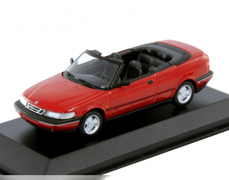 SAAB 900 SE Convertible 1993, red