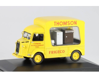 CITROEN Type HZ Carrosserie Vitrine Thomson (1959), yellow