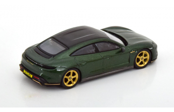 PORSCHE Taycan Turbo S 2019, Green