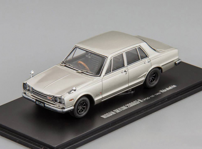 NISSAN Skyline 2000 GT-R PGC10 (1969), silver