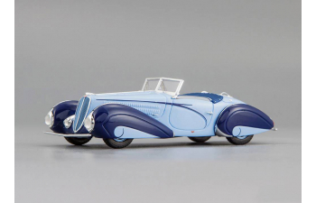 DELAHAYE Type 135-M Cabriolet (1937), blue