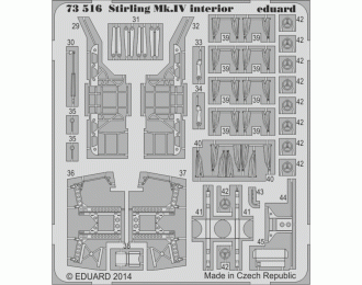Фототравление для Stirling Mk. IV interior S. A.