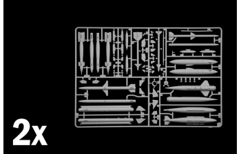Сборная модель PANAVIA AIRCRAFT Gr.1 Tornado Military Airplane Desert Storm 1998