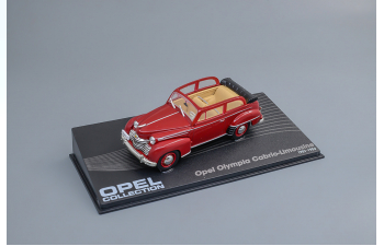 OPEL Olympia Cabrio Limousine (1951-1953), red