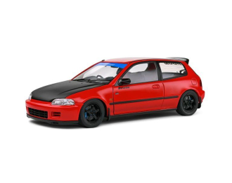 HONDA Civic (EG6) Works Spoon (1991), red/black