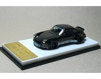 PORSCHE RWB 930, chrome gunmetal black