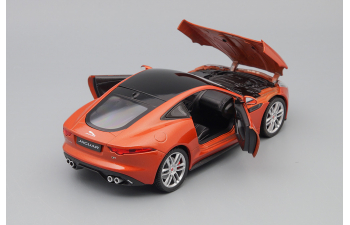 JAGUAR F-Type Coupe, orange metallic