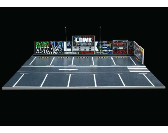 Diorama *LBWK parking lot*, various