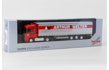 MERCEDES-BENZ Actros Arthur Welter, red/grey