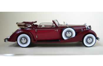 HORCH 853 Cabrio (1937), dark red