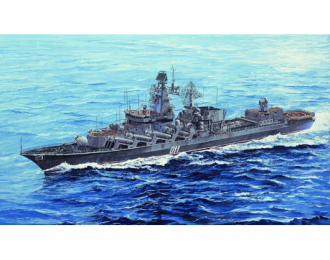 Сборная модель Ракетный крейсер "Маршал Устинов"
