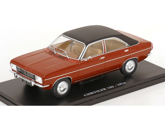 CHRYSLER 180 (1974) - Con Vetrina - With Showcase, Copper Black