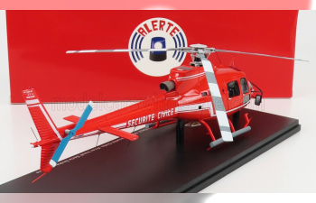 AEROSPATIALE As 350 Helicopter Securite Civile (1979), Red