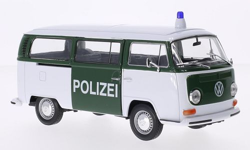 VOLKSWAGEN T2 Bus Полиция, white/green