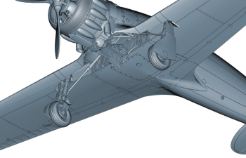 Сборная модель MACCHI Mc.202 Saetta Airplane Military 1943